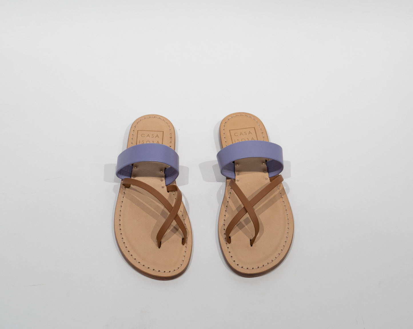 Ischia Sandal - Lilac/Brown